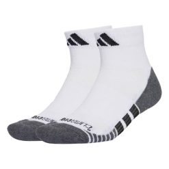 Skarpety Performance CLIMACOOL Cushioned Quarter 3-Pack. Białe skarpetki damskie Adidas, bez wzorów, z materiału. Za 64.95 zł.