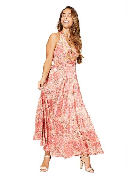 Aller Simplement Sukienka w kolorze jasnoróżowo-białym rozmiar: 34-40. Różowe sukienki damskie Aller Simplement, bez wzorów, klasyczne, bez ramiączek. Za 116.45 zł.