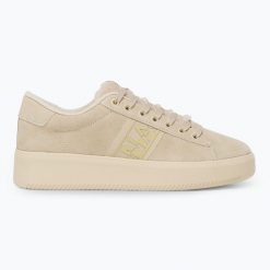 Buty damskie Napapijri NP0A4IKJ. Brązowe obuwie trekkingowe damskie Napapijri, bez zapięcia. Za 259.99 zł.