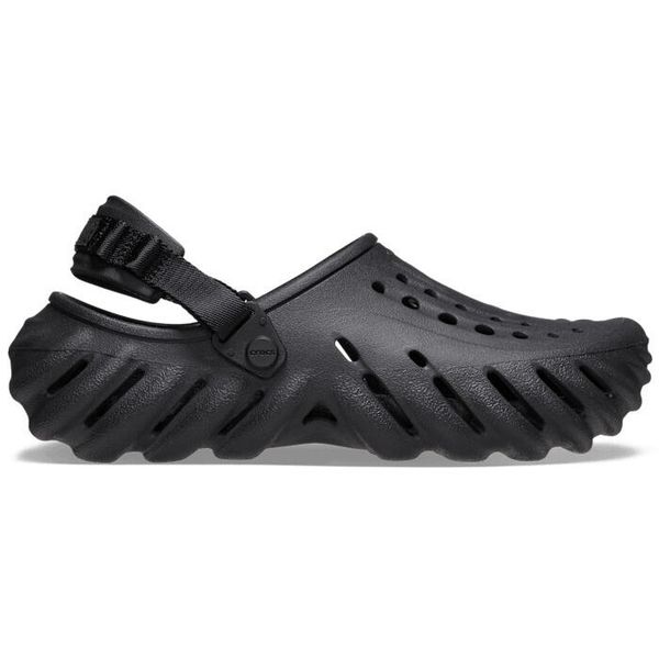 Tenisówki Crocs Model 153003 Kolor Czarny. Czarne trampki damskie Crocs, bez wzorów, z gumy, bez zapięcia. Za 288.00 zł.