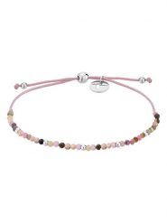 Tamaris Bransoletka z cyrkoniami rozmiar: onesize. Różowe bransoletki damskie Tamaris. Za 96.37 zł.