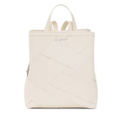 Plecak Desigual. Białe plecaki Desigual, bez wzorów. Za 379.99 zł.