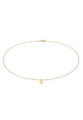 Elli Damski wisiorek płaski ze strukturą ponadczasowy ze srebra próby 925 Sterling Silver Naszyjniki 1 ct. Szare naszyjniki damskie Elli, pozłacane. Za 211.64 zł.