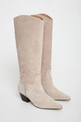 Kowbojki damskie skórzane PESERICO. Kozaki damskie Peserico, bez obcasa, bez zapięcia. Za 4,919.00 zł.