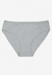 Jasnoniebieskie Bawełniane Majtki w Stylu Fig Talivira. Niebieskie figi Born2be, bez wzorów, z bawełny. Za 4.99 zł.
