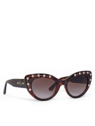 Guess Okulary przeciwsłoneczne GU00163 Brązowy. Brązowe okulary przeciwsłoneczne damskie Guess. Za 449.99 zł.