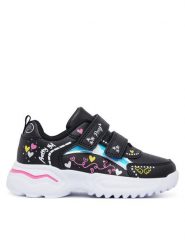 Primigi Sneakersy 2462511 Czarny. Czarne buty sportowe dziewczęce Primigi, ze skóry, bez zapięcia. Za 199.99 zł.