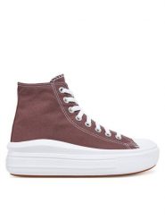 Converse Trampki Chuck Taylor All Star Move Platform A10665C Bordowy. Czerwone trampki damskie Converse, bez wzorów, z materiału, bez zapięcia. Za 379.99 zł.