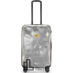 Walizka Icon średnia srebrna. Szare walizki Crash Baggage, bez wzorów, średnie. Za 1,530.00 zł.