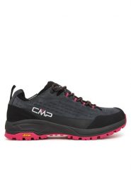 CMP Trekkingi Vertyx Low Wmn Wp 3Q17596 Szary ciemny. Szare obuwie trekkingowe damskie CMP, ze skóry, bez zapięcia. Za 629.99 zł.