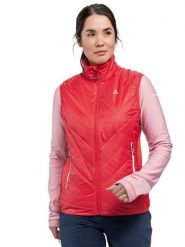 Schöffel Kamizelka hybrydowa "Style Cascata" w kolorze czerwonym rozmiar: 42. Czerwone kamizelki damskie Schöffel, bez wzorów, bez kaptura. Za 291.45 zł.