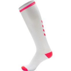 Skarpety sportowe dla dorosłych Hummel Elite Indoor Sock High. Białe skarpetki damskie Hummel, bez wzorów. Za 51.00 zł.