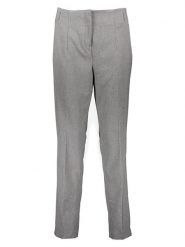 More & More Spodnie w kolorze szarym rozmiar: 42. Szare spodnie materiałowe damskie More & More, bez wzorów, z materiału. Za 87.61 zł.