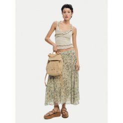 Plecak Desigual. Brązowe plecaki Desigual, bez wzorów. Za 251.99 zł.