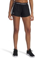 Under Armour Szorty funkcyjne w kolorze czarnym rozmiar: XL. Czarne spodenki sportowe damskie Under Armour, xl, bez wzorów, z materiału, outdoorowe. Za 74.11 zł.