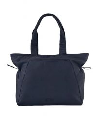 Torba shopper WINGS SOLENNE 14L pojemna NAVY BLUE. Niebieskie torby na laptopa Wings, bez wzorów, z materiału. Za 109.90 zł.