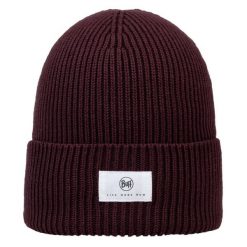 Czapka BUFF KNITTED BEANIE DRISK. Brązowe czapki damskie Buff, na zimę, bez wzorów. W wyprzedaży za 118.93 zł.