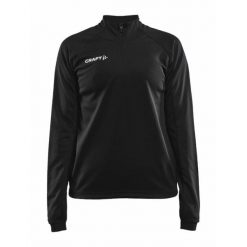Bluza treningowa damska Craft Evolve Halfzip. Czarne bluzy damskie Craft, xl, bez wzorów, z poliesteru, bez kaptura. Za 221.00 zł.