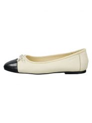 GANT Footwear Skórzane baleriny "Chadii" w kolorze kremowym rozmiar: 42. Brązowe balerinki damskie GANT Footwear, bez wzorów. Za 404.95 zł.