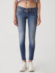 LTB Dżinsy "Julita X" - Skinny fit - w kolorze niebieskim rozmiar: W33/L30. Niebieskie jeansy damskie LTB. Za 131.74 zł.