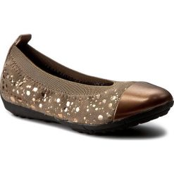 Baleriny GEOX - J Piuma Bal B J62B0B 0JSKN C9006 Smoke Grey. Brązowe baleriny dziewczęce Geox, ze skóry ekologicznej. W wyprzedaży za 149.00 zł.