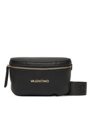 Valentino Saszetka nerka Miramar VBS7UE54G Czarny. Czarne nerki i saszetki damskie Valentino, bez wzorów, ze skóry. Za 359.99 zł.