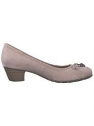 S.Oliver Czółenka w kolorze jasnoróżowym rozmiar: 38. Różowe czółenka damskie S.Oliver, bez wzorów, bez obcasa. Za 122.67 zł.