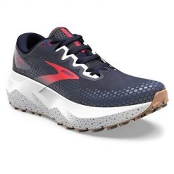 Buty do biegania damskie Brooks Caldera 6. Niebieskie obuwie sportowe damskie Brooks, z materiału, bez zapięcia, do biegania. Za 859.99 zł.