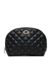 Guess Kosmetyczka PW7547 P5470 Czarny. Czarne kosmetyczki damskie Guess, z aplikacjami, ze skóry. Za 149.99 zł.