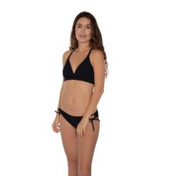 Figi do kostiumów kąpielowych dla kobiet Protest Mm Gobi. Czarne bikini Protest, bez wzorów. W wyprzedaży za 94.45 zł.