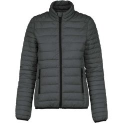 Damska kurtka puchowa Kariban Légère. Czerwone kurtki damskie KARIBAN, l, bez wzorów, z poliamidu, bez kaptura. Za 275.00 zł.