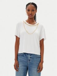 MET T-Shirt M10 262TP Biały Regular Fit. Białe t-shirty damskie MET, m, bez wzorów, z wiskozy, bez kołnierzyka. Za 179.99 zł.