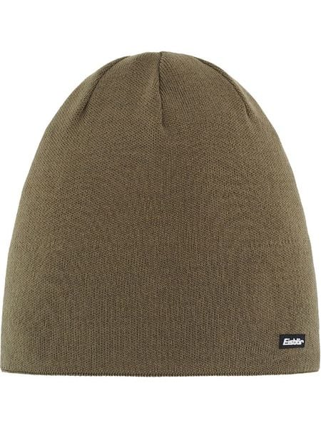 Eisbär Czapka "Ogle" w kolorze khaki rozmiar: onesize. Brązowe czapki damskie Eisbär, z aplikacjami, z wełny. Za 139.87 zł.