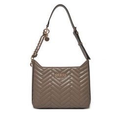 Torebka Guess. Brązowe torebki klasyczne damskie Guess, bez dodatków. Za 319.99 zł.
