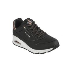 Sneakersy damskie Skechers Uno - Shimmer Away. Białe obuwie sportowe damskie Skechers, z gumy, bez zapięcia, trekkingowe, Skechers Sport. Za 418.00 zł.