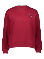 Pepe Jeans Sweter w kolorze czerwonym rozmiar: L. Czerwone swetry klasyczne damskie Pepe Jeans, l, z bawełny, bez kołnierzyka. Za 179.64 zł.