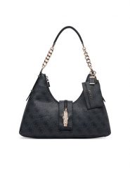 Guess Torebka Yvonne HWSG23 78010 Czarny. Czarne torebki klasyczne damskie Guess, ze skóry, bez dodatków. Za 544.99 zł.