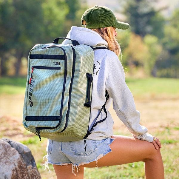 Plecak Duffel 40L – Zielony. Zielone plecaki FEROCE, bez wzorów. Za 379.89 zł.