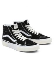 Vans Sneakersy "SK8-Hi Reconstruct" w kolorze czarnym rozmiar: 40. Czarne obuwie sportowe damskie Vans, za kostkę, bez zapięcia. Za 126.75 zł.