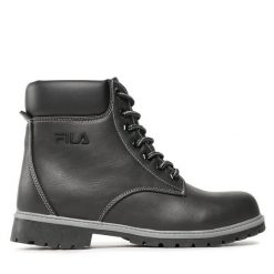 Trapery Fila. Czarne trapery damskie Fila, bez zapięcia. Za 339.99 zł.