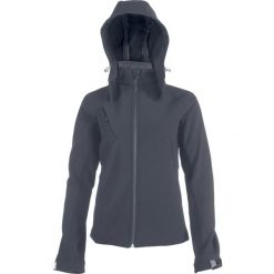 Kurtka damska Kariban Softshell À Capuche Amovible. Czarne kurtki damskie KARIBAN, m, bez wzorów, z elastanu, bez kaptura. Za 281.25 zł.