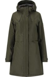 Parka dla kobiet Whistler Mullie V2 10000. Szare parki damskie WHISTLER, l, z materiału, bez kaptura. Za 386.00 zł.
