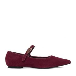 Baleriny MEXX. Czerwone balerinki damskie Mexx, bez wzorów. Za 299.99 zł.