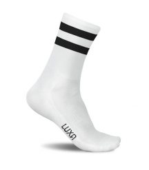 Skarpetki Rowerowe Unisex Luxa Night. Białe skarpetki damskie LUXA, bez wzorów, z materiału. Za 49.90 zł.