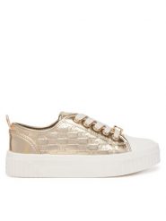 MICHAEL Michael Kors Sneakersy MK02385731 Złoty. Żółte buty sportowe dziewczęce MICHAEL Michael Kors, bez wzorów, ze skóry, bez zapięcia. Za 239.99 zł.