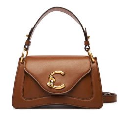 Torebka Coccinelle. Brązowe torebki klasyczne damskie Coccinelle, bez dodatków. Za 1,309.00 zł.