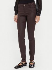 Morgan Jeansy 252-PALAO Brązowy Slim Fit. Brązowe jeansy damskie Morgan. Za 299.99 zł.