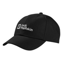 Czapka z daszkiem Jack Wolfskin Baseball Cap. Czarne czapki z daszkiem damskie Jack Wolfskin, na wiosnę, bez wzorów. Za 118.20 zł.