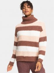 Roxy Sweter Pictures Of Us ERJSW03570 Pomarańczowy Regular Fit. Brązowe swetry klasyczne damskie Roxy, m, z syntetyku, bez kołnierzyka. Za 279.99 zł.