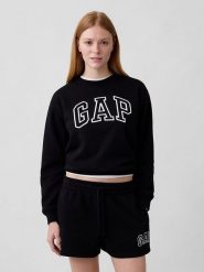 GAP Bluza w kolorze czarnym rozmiar: XL. Czarne bluzy damskie GAP, xl, bez wzorów, bez kaptura. Za 119.95 zł.